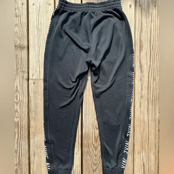 women’s small nike dri-fit black joggers with pockets - Picture 4 of 6